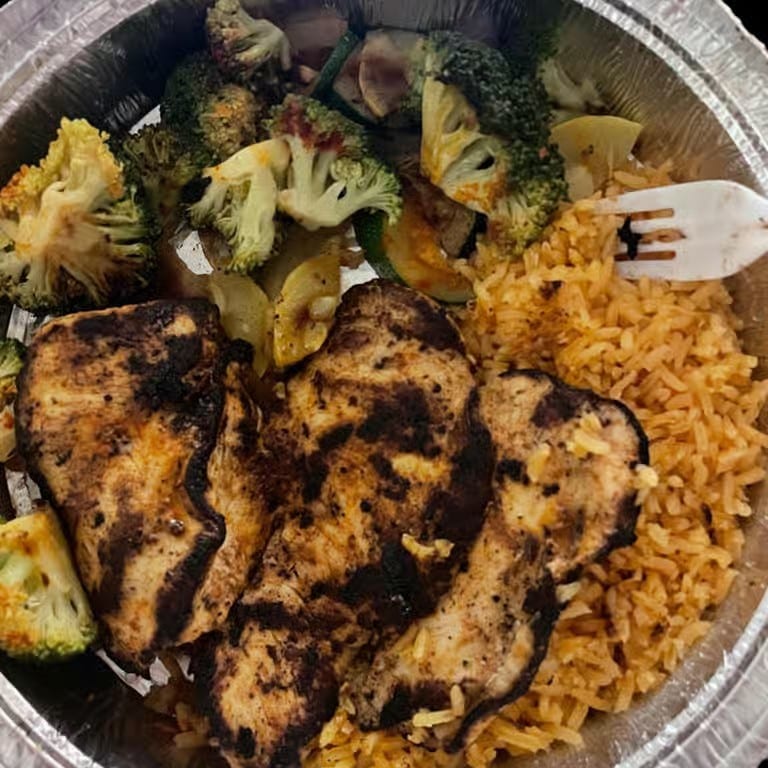 54. Chicken Chipotle Platter.