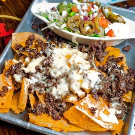 A8. Steak Nachos.