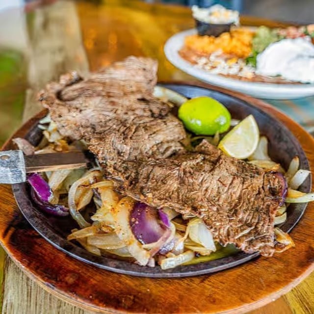 41. Carne Asada Platter.