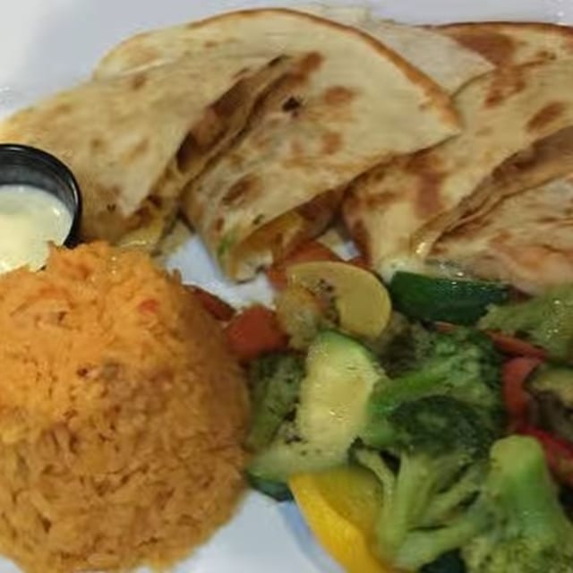 113. Shrimp Quesadillas.