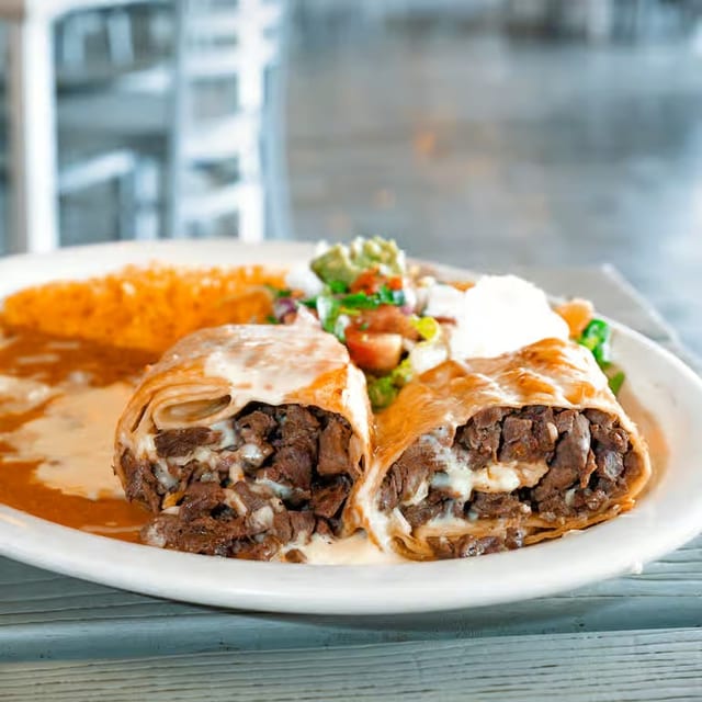 40. Chimichanga Platter.