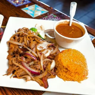 44. Pork Carnitas Platter