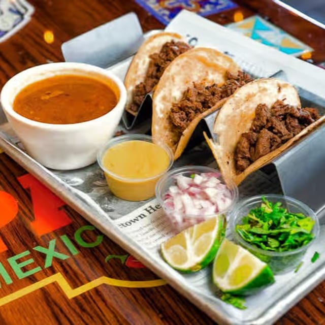 45. Tacos Mexicanos Platter.