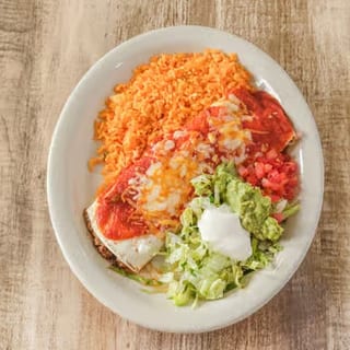 28. Burrito Supreme Platter