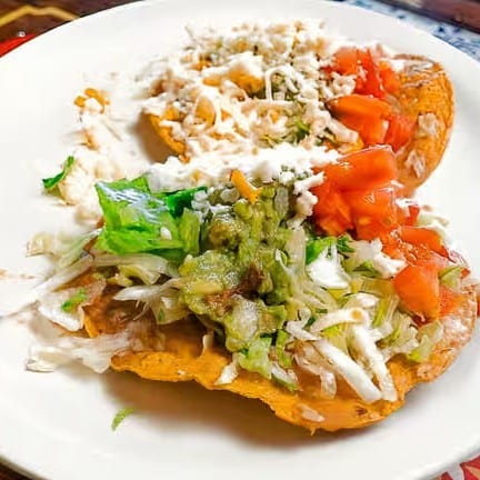 10. Corn Tostada.