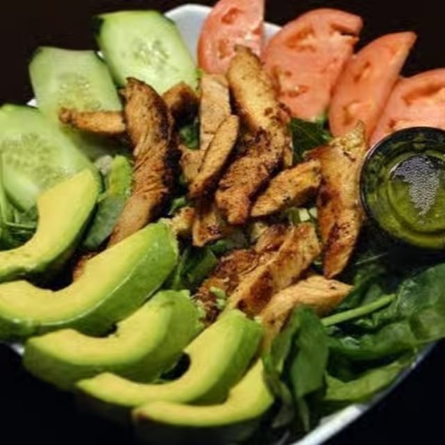 Avocado & Chicken Salad.