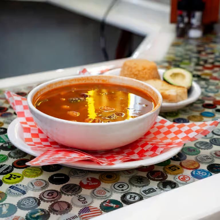 109. Seafood or Shrimp Soup.