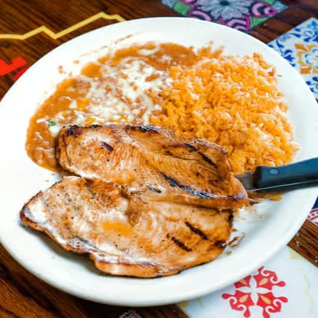42. Pollo Asado Platter.