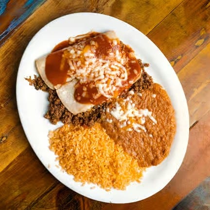 29. Enchiladas Dinner Platter.