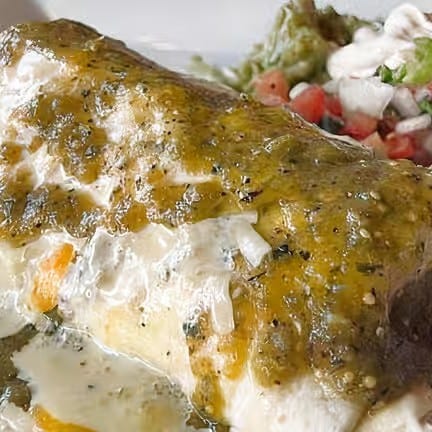 53. Burrito Asada Platter.
