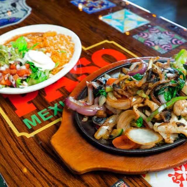 25A. Vegetarian Fajitas.