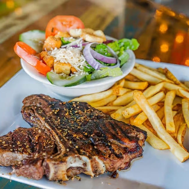 61. Ribeye Steak Platter.