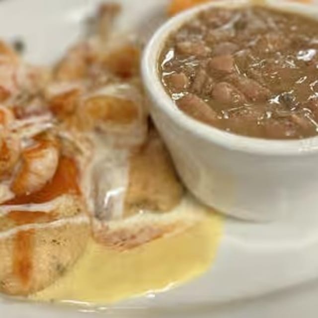 48. Chile Rellenos Platter.