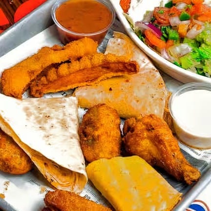 A4. Sampler Platter.