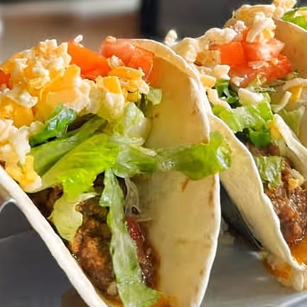 36. Beef Tacos Platter.